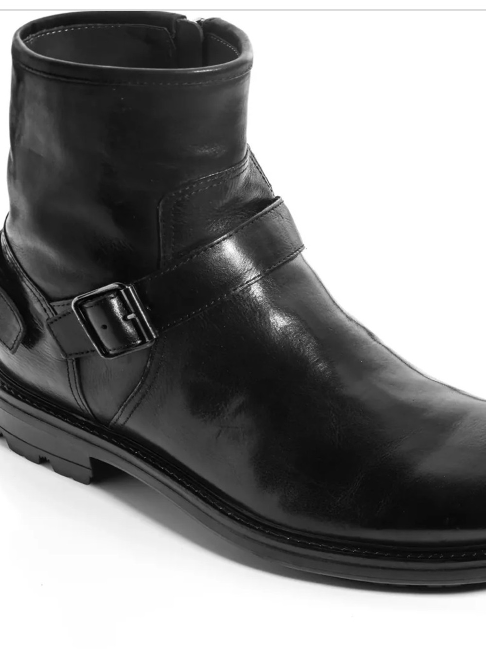 To Boot New York Hansen Modern Biker Boots Size 10.5